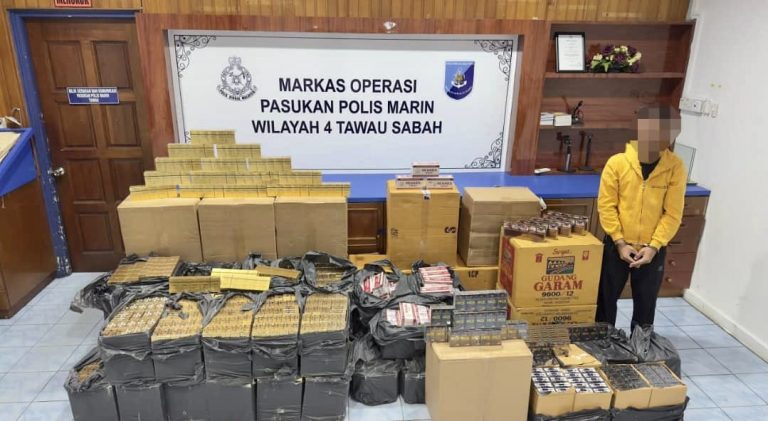 PPM Sabah Tumpaskan Sindiket Rokok Seludup Bernilai Lebih RM367,000