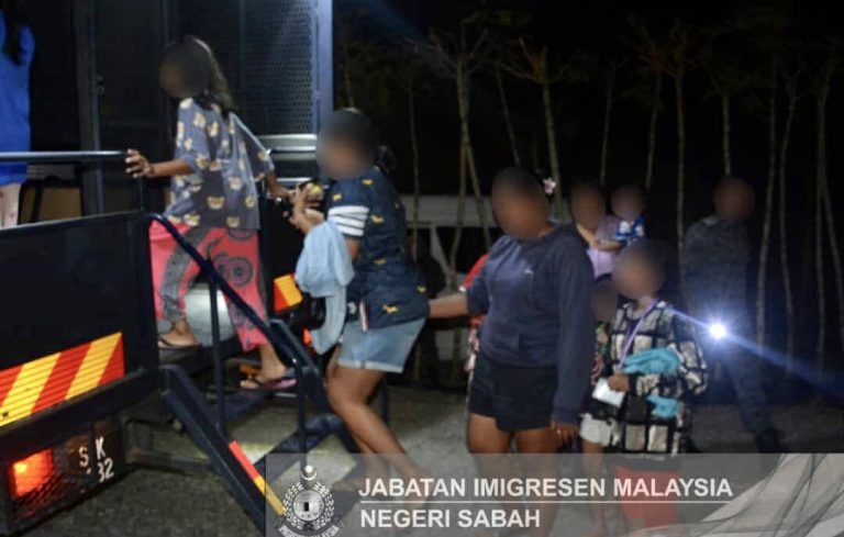 66 PATI Ditahan Imigresen Sabah Dalam Operasi Bersepadu