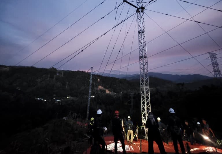 Talian Penghantaran 275kV Kolopis–Segaliud (No.2) Berjaya Dipulihkan