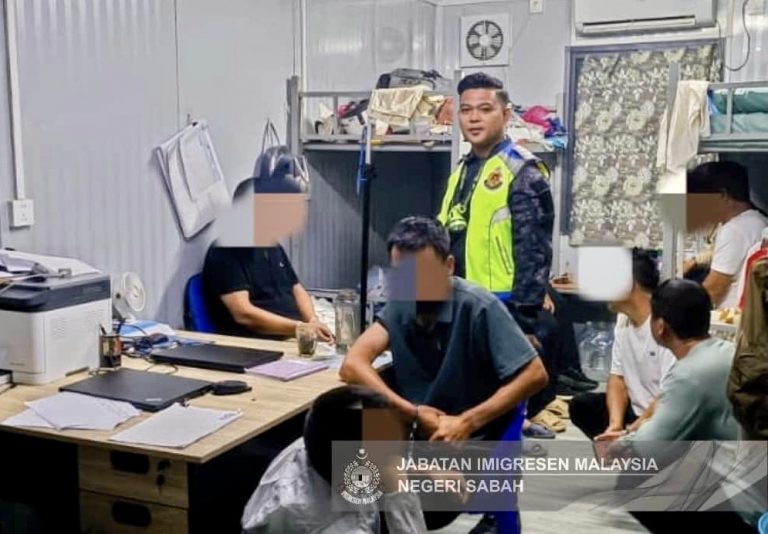 43 PATI China Ditahan Dalam Operasi Imigresen Ranau
