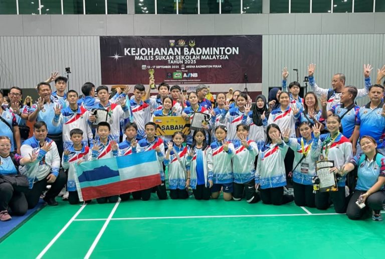Sabah Menyerlah di Kejohanan Badminton MSSM