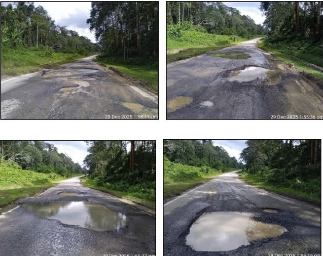 JKR arah pembaikan sementara jalan rosak Sapulut–Kalabakan KM87