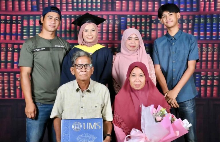 Anak Nelayan Kota Marudu Buktikan Impian ke UMS Boleh Jadi Nyata