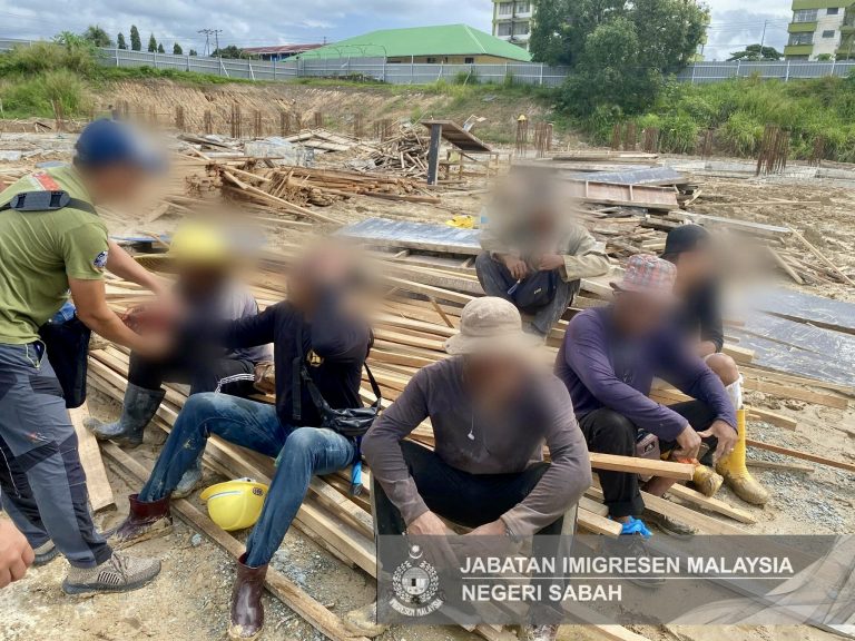 33 PATI ditahan dalam operasi Imigresen di Kota Kinabalu, Kudat