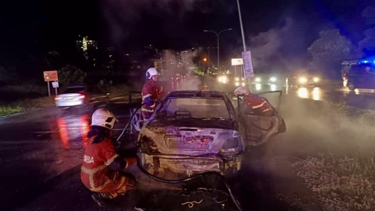 Bomba kawal kebakaran Proton Waja, tiada cedera