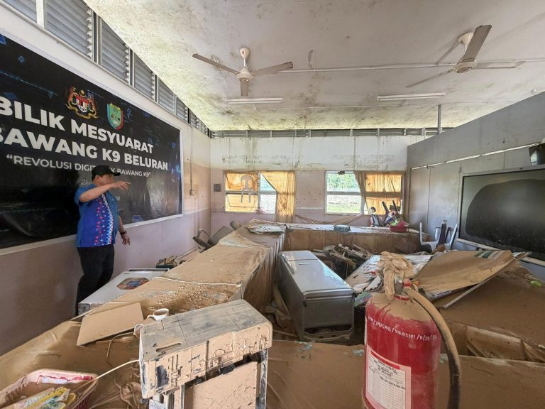 90 Peratus SK Bawang K9 Musnah Dilanda Banjir