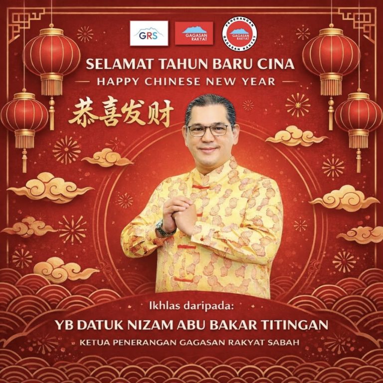 Tahun Baharu Cina 2026 Perkukuh Perpaduan dan Keharmonian Rakyat Sabah