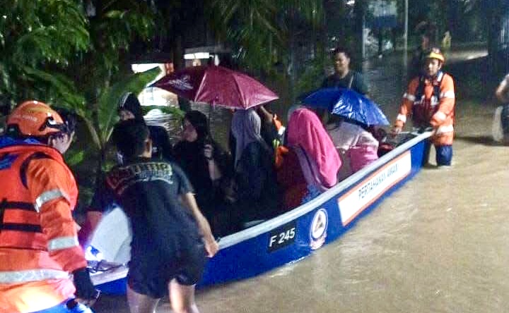245 Mangsa Banjir Dipindahkan ke PPS di Tawau