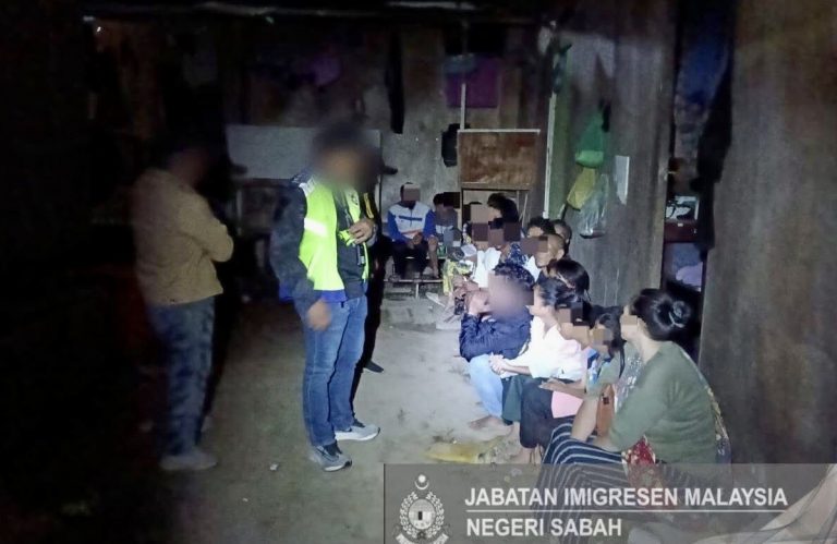 29 PATI warga Filipina ditahan dalam operasi Imigresen di Ranau