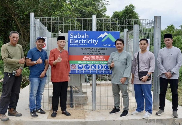 Pencawang elektrik baharu di Kg Takis dijangka operasi April
