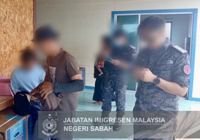 20 warga Filipina ditahan dalam operasi imigresen di Semporna