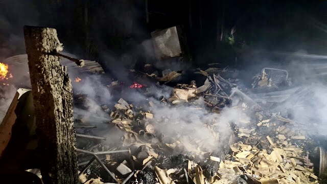 Warga emas maut dalam kebakaran rumah atas air di Sandakan