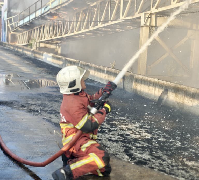 Mesin kilang sawit terbakar, tiada mangsa