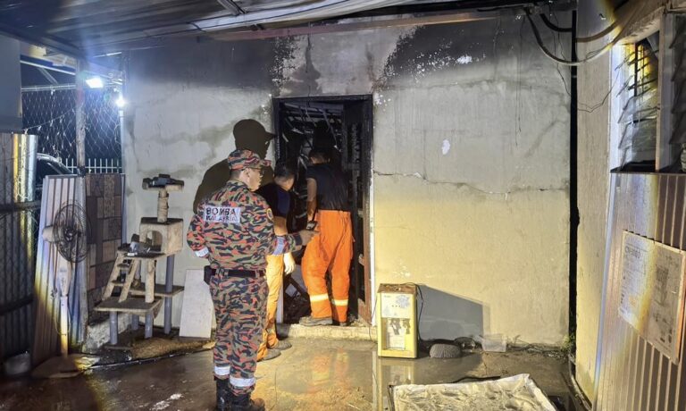 Dapur rumah di Putatan musnah dalam kebakaran, tiada kecederaan