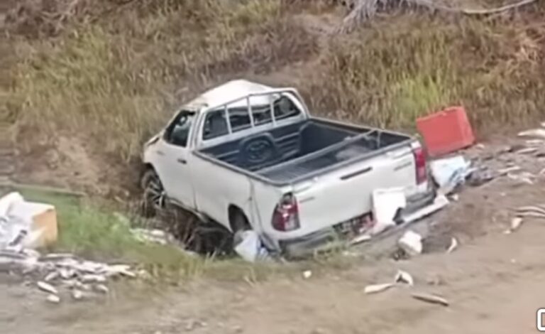 Warga emas maut kereta terbabas bawa ikan, udang