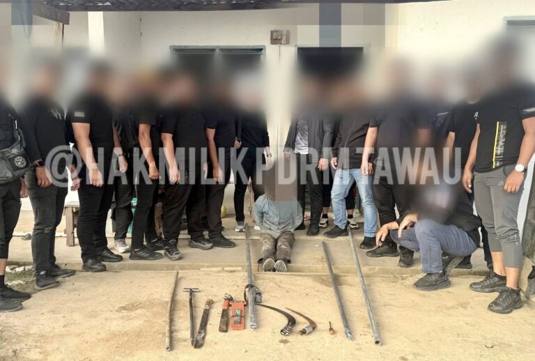 7 jam cemas, lelaki kurung isteri, anak ugut bunuh