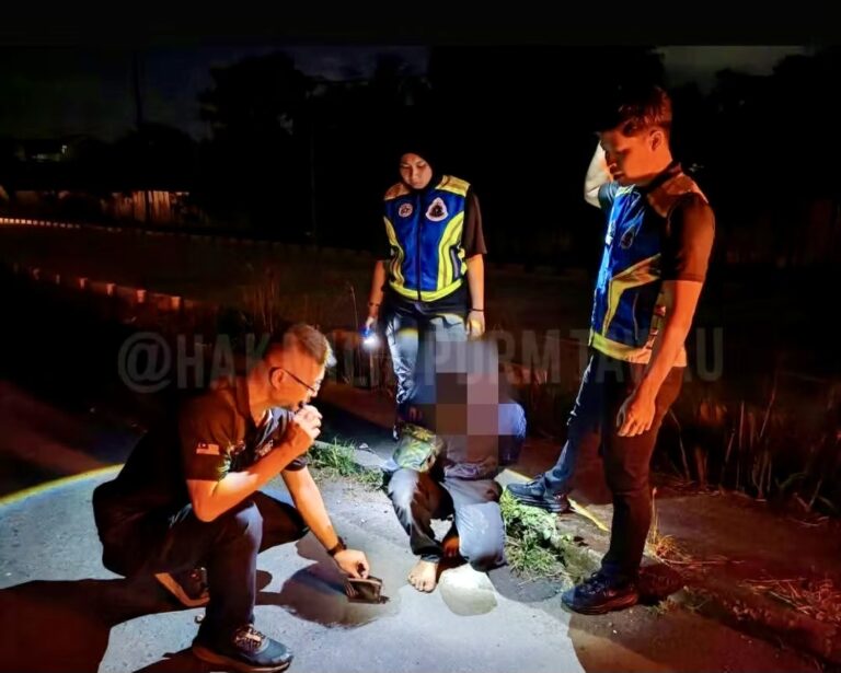 Lari bawa syabu, motosikal curi, Lelaki ditahan