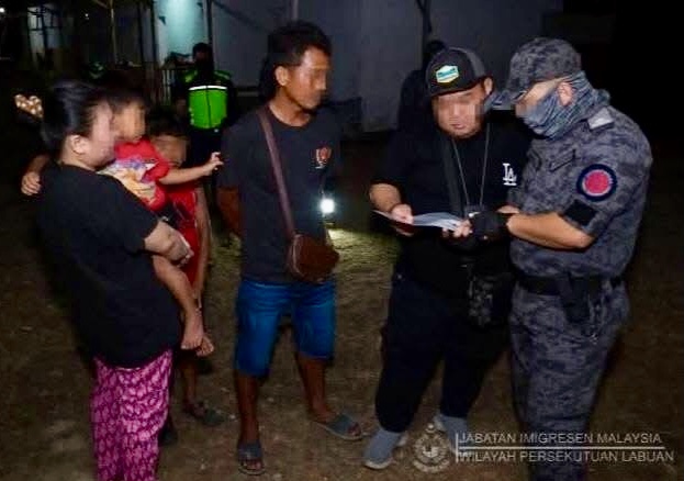 6 warga Filipina dicekup serbuan imigresen awal pagi