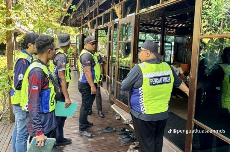 Dua penginapan atas air tanpa lesen dikompaun di Semporna
