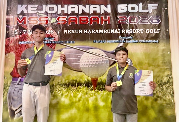 Dua beradik buru nama di pentas golf antarabangsa