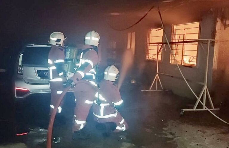 Warga emas rentung rumah terbakar