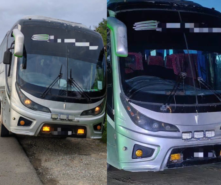 Bas ekspres disita, empat kesalahan dikesan
