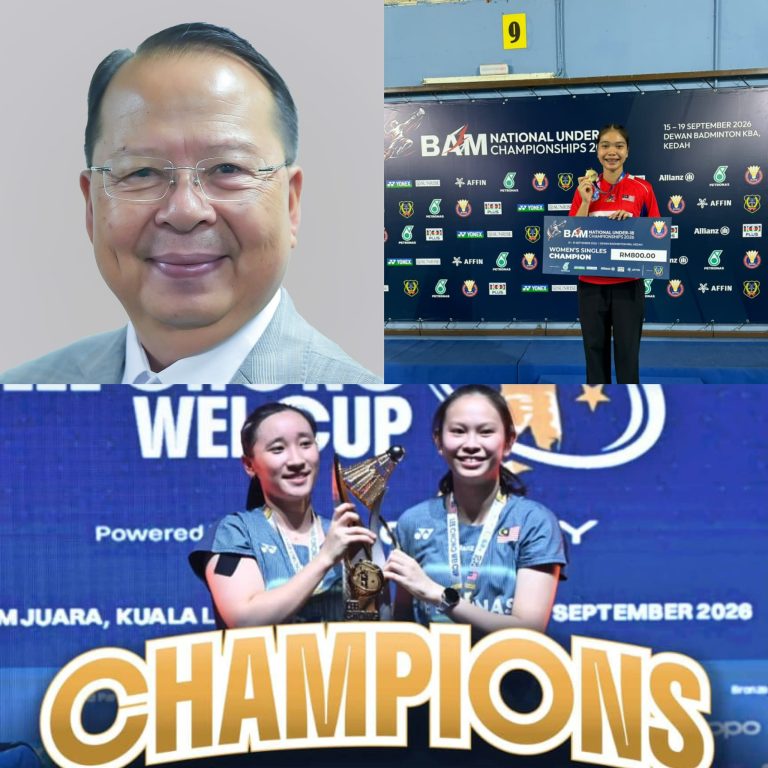 Bakat kelahiran Sabah terus menyerlah di pentas badminton remaja kebangsaan