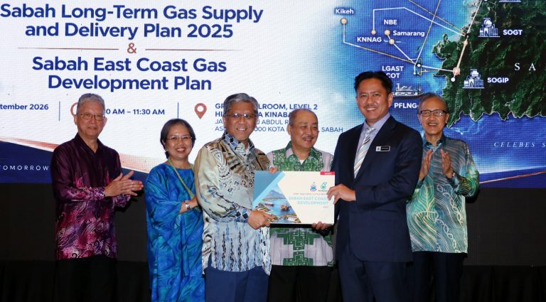 Bekalan gas Sabah dijangka hampir dua kali ganda menjelang 2030