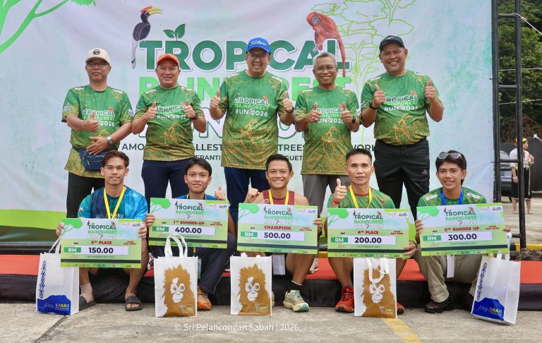 Sheron pertahan takhta Tropical Rainforest Run