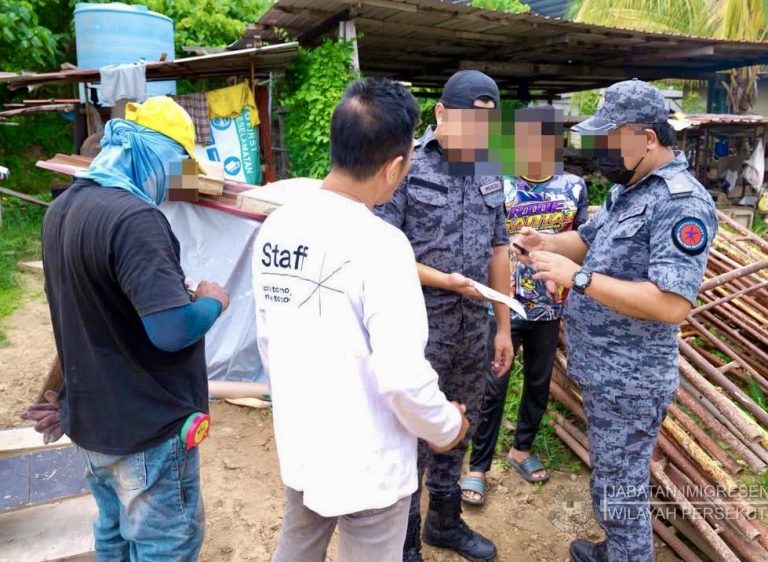 Empat lokasi diserbu, 10 warga Filipina ditahan