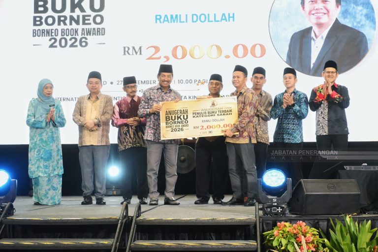 Enam tokoh buku Sabah, Borneo terima pengiktirafan ABB 2026