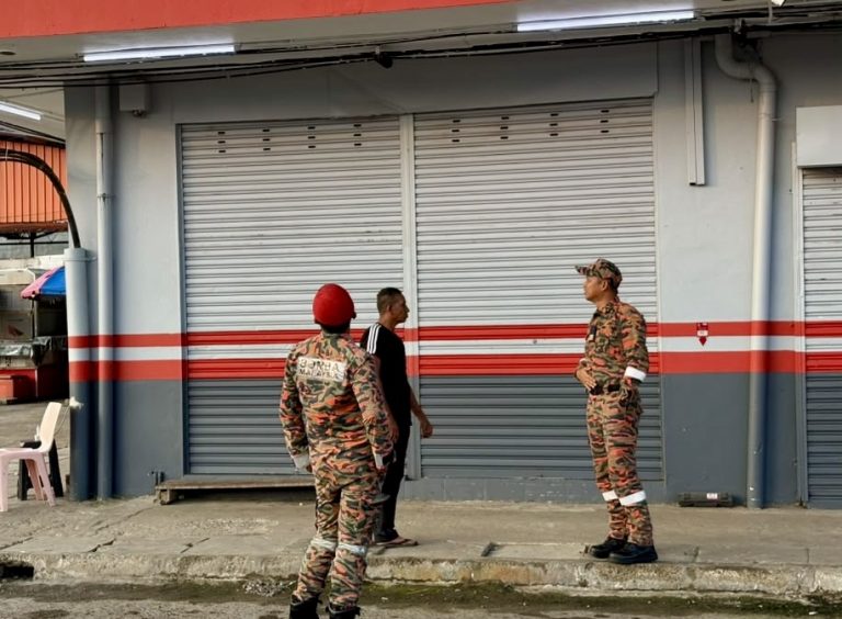Gegaran kecil di Kinabatangan, bomba lakukan rondaan