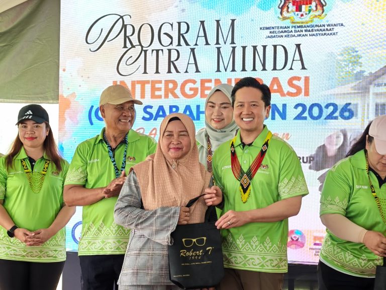 Arthur umum RM10,000 perkasa kebajikan warga emas Pensiangan