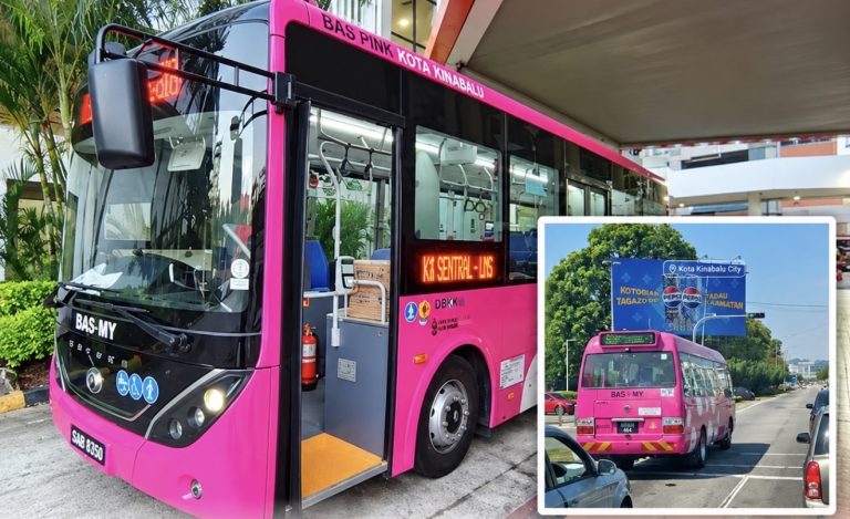 Bas Pink KK servis terbaik, tetapi pemandu didakwa terlalu laju